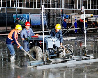 馬鋼集團熱電廠水泥地坪